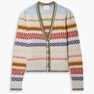 Dôen Fairisle Alba Cardigan Medium